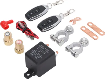 Obrázek produktu pro Odpojovač autobaterie Vypínač napájení s dálkovým ovládáním pro automobilový průmysl