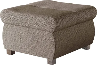 Produktbild von MIRJAN24 Polsterhocker Orkan Klein, Moderne Sitzhocker vom Hersteller, Holzkonstruktion, 60x60x39 cm (Farbe: Sicuro 45)