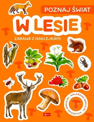 Produktbild von Poznaj świat. Zabawa z naklejkami. W lesie - praca zbiorowa
