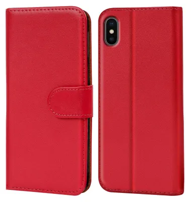 Immagine prodotto di Custodia a libro per iPhone X XS Case Flip Cover Custodia del telefono cellulare Custodia protettiva Cover Case Shell