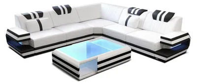 Produktbild von Ecksofa Ragusa Edles L-Form aus Leder