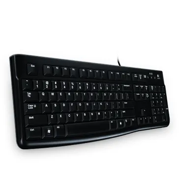 Immagine prodotto di Tastiera Logitech K120 for Business - Dimensioni complete (100%) - Cablata - USB - Nero