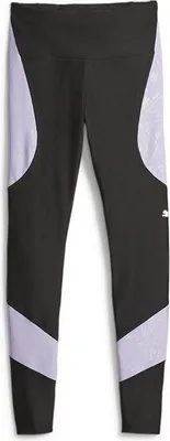 Immagine prodotto di Leggings Puma Run Aop Brushed Ultr, nero, taglia S, donna, nero, taglia S