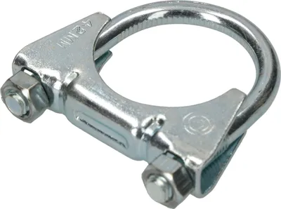 Obrázok produktu pre KOTARBAU® 42 mm skrutkovacia svorka Svorka na výfukové potrubie Svorka na anténne potrubie Stožiare Univerzálna svorka na potrubné spoje