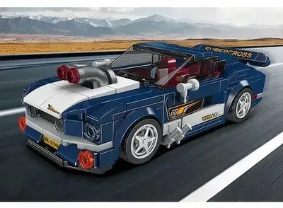 Produktbild von 27048 - Super Sportwagen inkl. Vitrine (Mould King) Klemmbausteine
