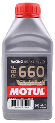 Produktbild von Motul Racing Bremsflüssigkeit Rbf 660 Factory Line 0,5L (Synthetisch)