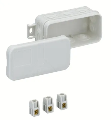 Image de Boîte de connexion 400V large - Bornier plat 3x2,5mm² Mini 25-2,5q