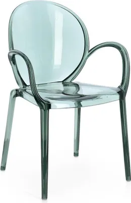 Produktbild von 4er Set Stühle mit Armlehnen Camilla transparent mint