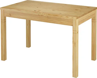 Immagine prodotto di Tre varianti x design delle gambe del tavolo 70x120 in Pino massello laccato V-90.70-54