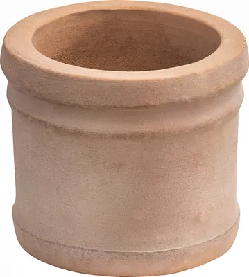 Produktbild von Dehner Pflanztopf Brescia, Ø 17 cm, Höhe 16 cm, Terrakotta, hellbraun
