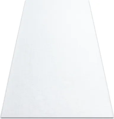 Zdjęcie produktu dla Dywan antypoślizgowy RUMBA 1950 podgumowany, jednokolorowy biały 100x200 cm