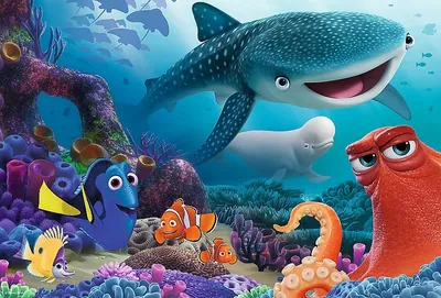 Produktbild von Puzzle 100 Podwodna przygoda Finding Dory