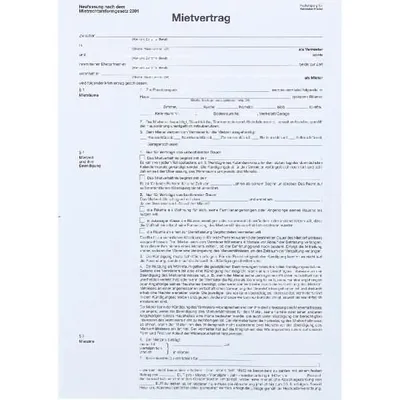 Immagine prodotto di modulo herlitz "Contratto di locazione", DIN A4, 4 pagine