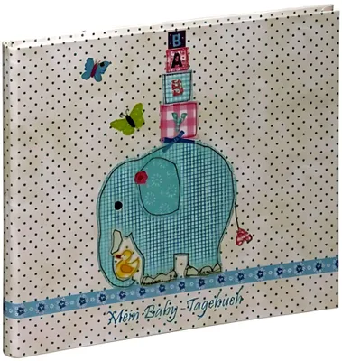 Produktbild von PAGNA Babytagebuch Olifant, ca. 24x23 cm