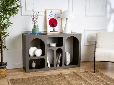 Obrázek produktu pro Skye Decor, Liva - antracit, konzole, 100 % MELAMINBESCHICHTETETETE SPANPLATTEN, antracit, 120 x 35 x 74 cm