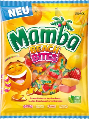 Immagine prodotto di Mamba® 119428 Mamba® BEACH BiTES Kaubonbons 160,0 g