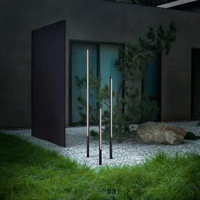 Produktbild von Ideal Lux LED-Gartenpfostenleuchte 3000K anthrazit IP65 JEDI 363721