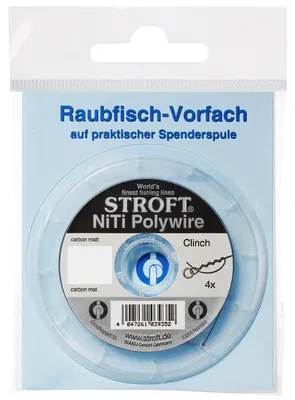 Produktbild von Stroft Vorfachschnur NiTi Polywire 5m 0,35mm 14,0kg