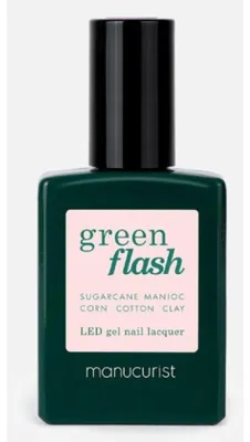 Zdjęcie produktu dla Żelowy lakier do paznokci Manucurist Paris Hydrangea Green Flash 2, 15 ml