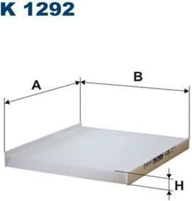 Zdjęcie produktu dla Filtr kabiny FILTRON K 1292