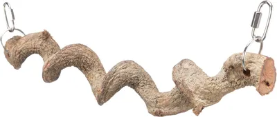 Produktbild von TRIXIE Sitzstange zum Einhängen, Drachenholz, 36 cm / Ø 25 mm