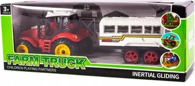 Zdjęcie produktu dla Traktor Z Przyczepą Pojazd Rolniczy Różne Kolory