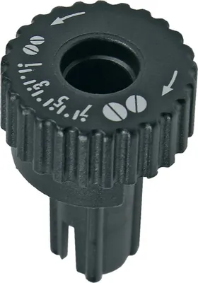 Produktbild von Mahlgradeinstellhebel Bohnenbehälter Knebel schwarz DeLonghi 5913210471 Kaffeeautomat Kaffemaschine Kaffeezubereiter ESAM3500 ESAM3200 ESAM2000 ESAM2500 ESAM4000 uvm