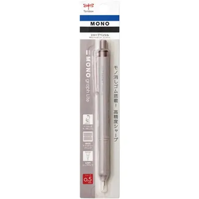 Obrázok produktu pre Tombow MONO graph Lite Mechanická ceruzka - 0,5 mm - Sivohnedá