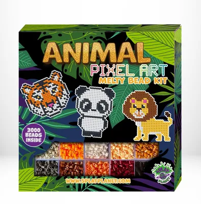 Image de Kit de perles à repasser « Animaux » – 3 000 pièces