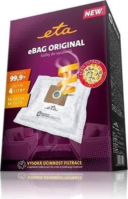 Obrázek produktu pro Eta ETA960068000 příslušenství/zásoby pro vysavač Bubnové vysavače Prachový sáček
