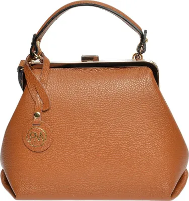 Zdjęcie produktu dla Roberta M_Top handle bag_AW25 RM 1825_COGNAC SCURO