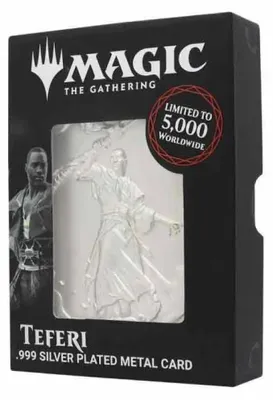 Produktbild von Magic: The Gathering Limited Edition .999 Silber plattiert Teferi Metall Sammlerstück