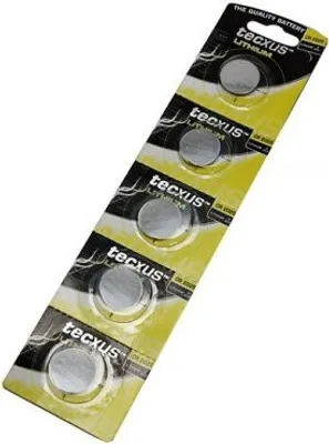Produktbild von Tecxus 23690 Lithium CR2025, 5 x Blister - Lithium-Knopfzelle, 3 V
