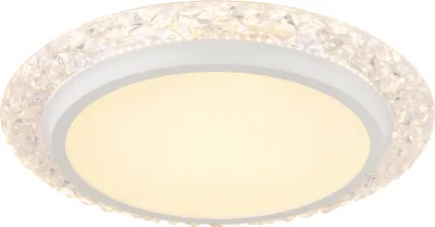 Immagine prodotto di Globo Lighting plafoniera in metallo bianco opaco, LED