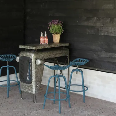 Produktbild von Esschert Design Traktor-Barstuhl Blau