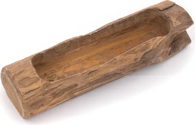Produktbild von Naturholzschale "FIORE 40" | 40x13 cm (BxT), Teakholz | Holzschale