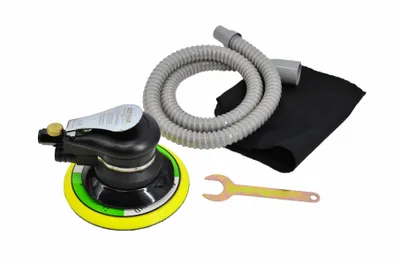 Zdjęcie produktu dla Awtools szlifierka mimośrodowa pneumatyczna 150mm + wąż
