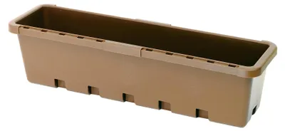 Produktbild von GreenLife Blumenkasten / Kräuterbox 5 Stück, terrabraun, komplett