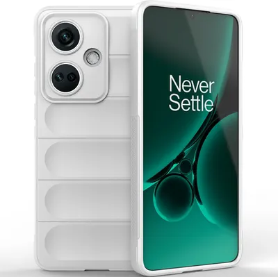 Immagine prodotto di Custodia per OnePlus Nord CE3 Custodia protettiva in silicone TPU morbido antiurto Bianco