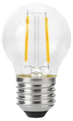 Produktbild von SPL E27 LED Filamentlampe G45 2W Extra Warmweiß Dimmbar