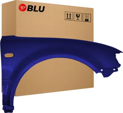 Produktbild von BLU Kotflügel Passend für VW Volkswagen Passat B5 LA5E Rechts Blau MaritimBlau | 1996-2000 | Vorderseite Vorne | Lackiert | Einbaufertig