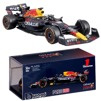 Immagine prodotto di Bburago Red Bull Max Verstappen RB18 Formule 1 Seizoen 2022