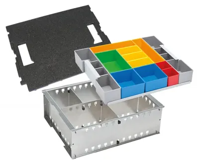 Produktbild von L-BOXX 1000010155, Einsatz-Set, Mehrfarbig, Metall, Kunststoff, L-BOXX 238