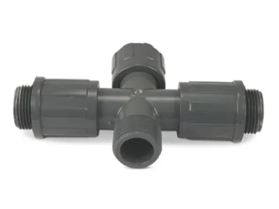 Produktbild von Rain Bird Verteilerstück PVC 1 Außengewinde 10bar Grau Typ RB1320-010