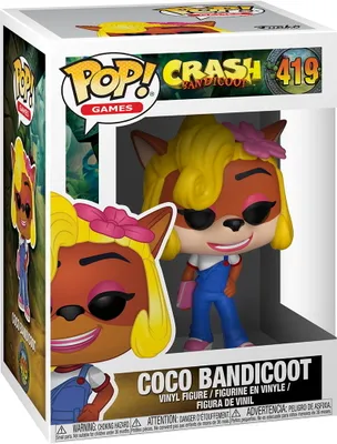 Produktbild von Crash Bandicoot - Coco Bandicoot 419 - Funko Pop! - Vinyl Figur