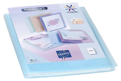 Zdjęcie produktu dla Viquel - Segregator na dokumenty Propysoft, format A4, na 120 zdjęć (60 kieszeni)
