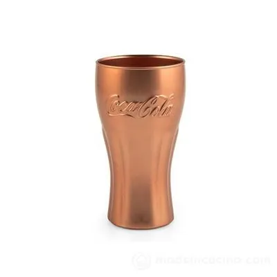 Immagine prodotto di Bicchiere CocaCola 6 pezzi in vetro Copper cl 37.- V4649