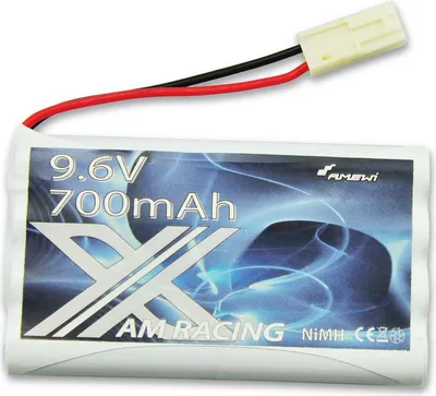 Obrázek produktu pro AMEWI 28939 Amewi Zubehör Ni-MH Akku 9.6V 700mAh Mini-Tamiya Stecker