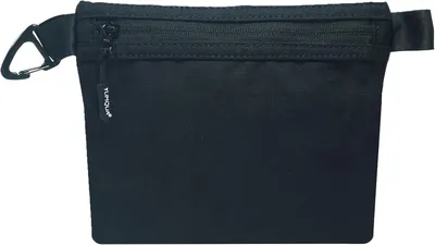 Produktbild von Kulturbeutel klein, wasserdicht Nylon, mit Reißverschluss und Karabiner, für Reiseaccessoires