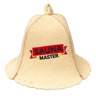 Produktbild von Filzkappe für Sauna Saunahut Saunamütze Schapka Saunakappe Sauna Master
